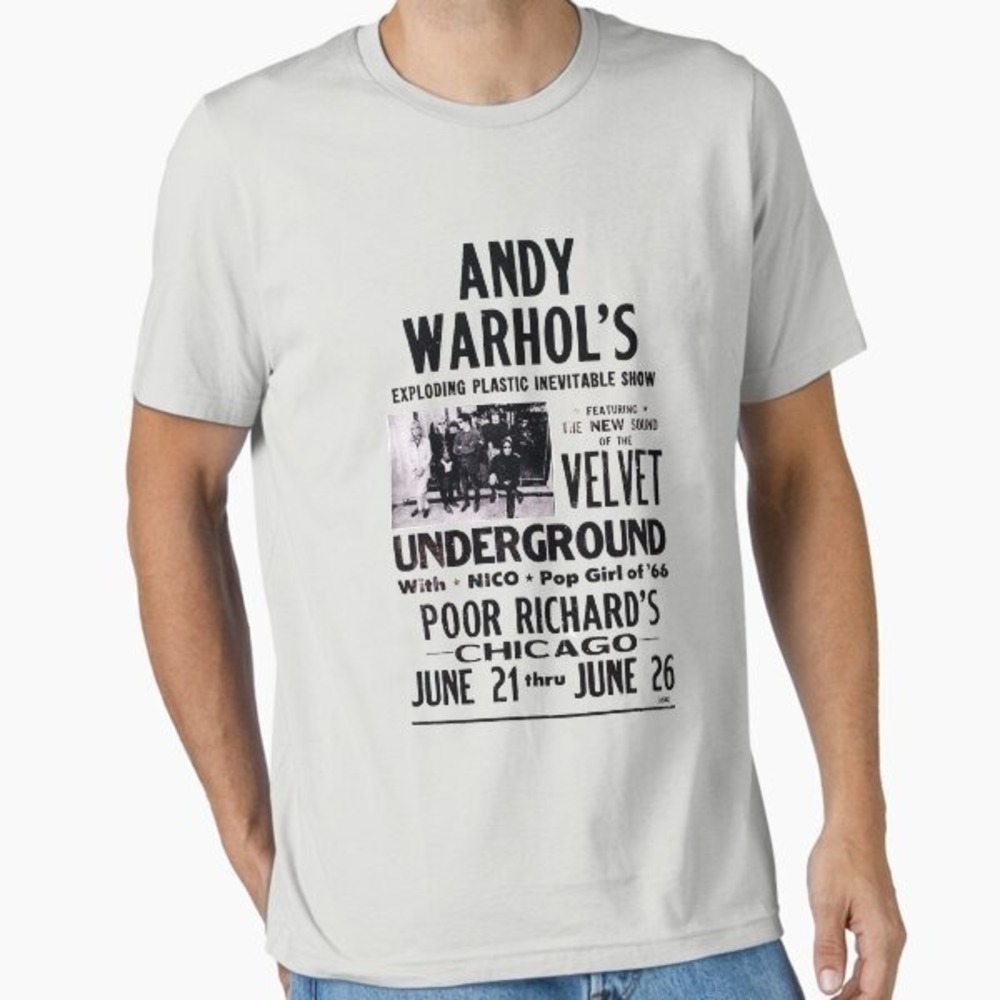 Andy Warhol And The Velvet Gift Fan Essential T-Shirt